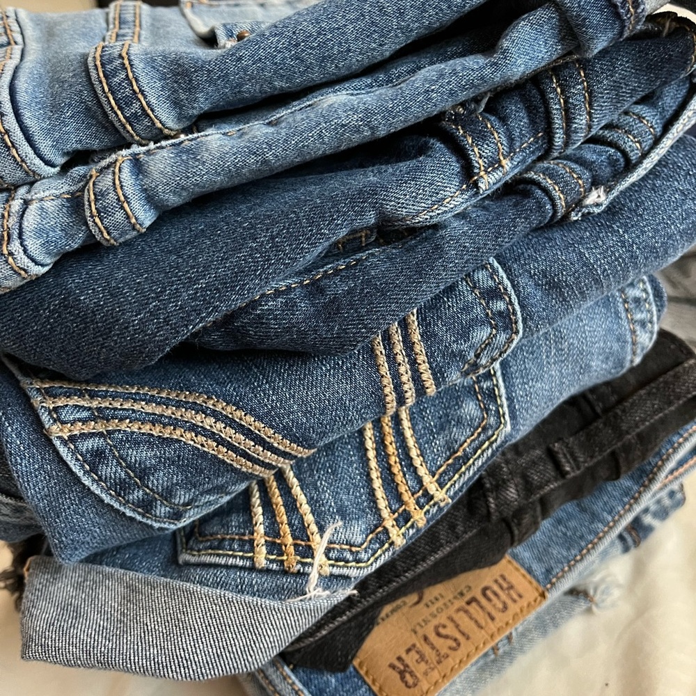 DENIM HOLLISTER SHORTS PACKAGE !